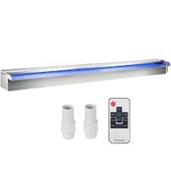 BRAND NEW VEVOR POOL WATERFALL FOUNTAIN