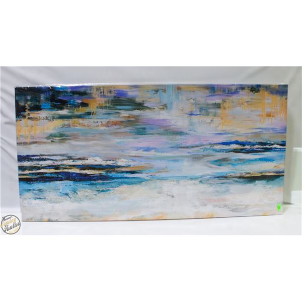 NEW ABSTRACT WALL HANGING 20" X 40"