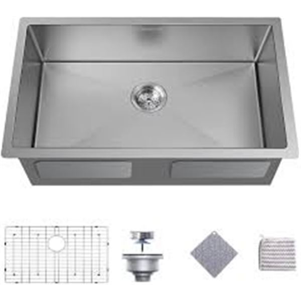 BRAND NEW MENSARJOR KITCHEN SINK 30 X 18 X 10"