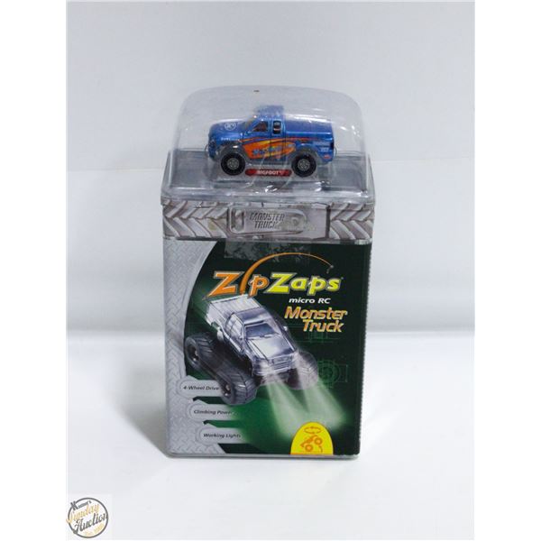 SEALED ZIP ZAPS MICRO RC MONSTER