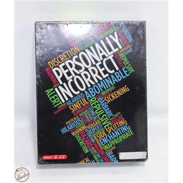 SEALED PERSONALLY INCORRECT