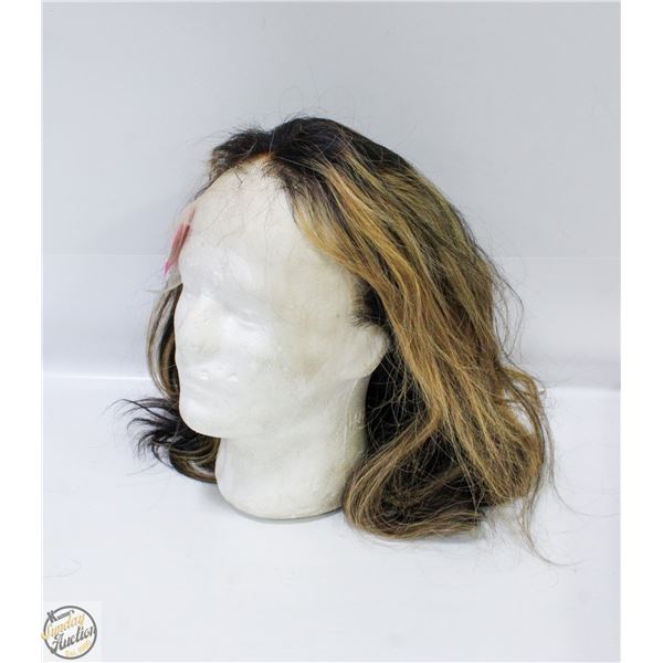 100% HUMAN HAIR BODY WAVE FULL FRONTAL 20" WIG