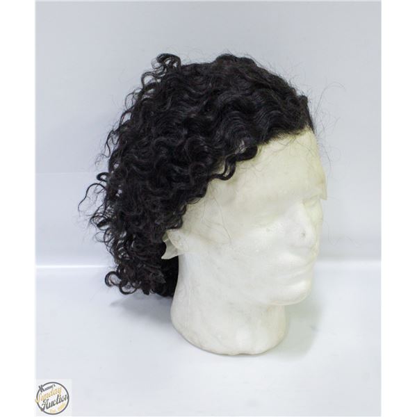 100% HUMAN HAIR KINKY CURLY FULL FRONTAL 12" WIG