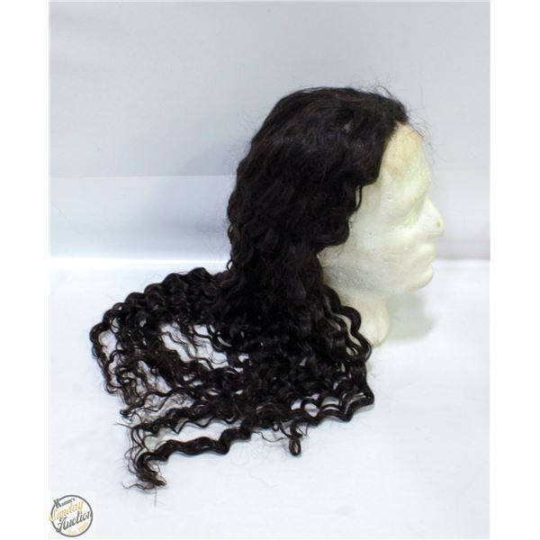 100% HUMAN HAIR WAVE FULL FRONTAL 24" WIG