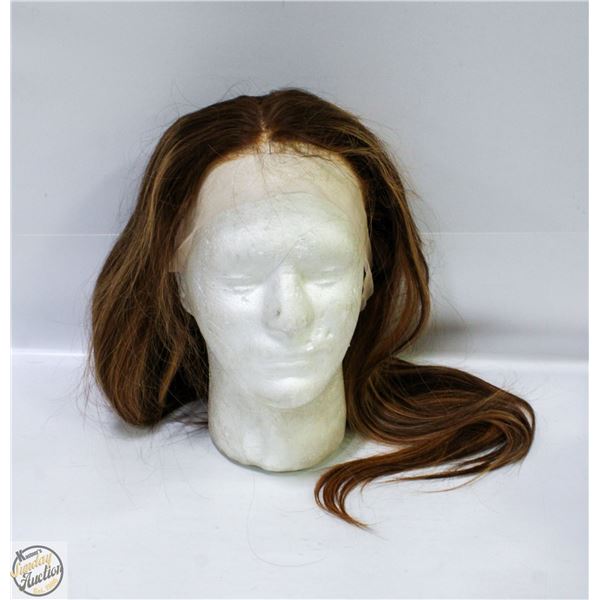 100% HUMAN HAIR FULL FRONTAL SOFT WAVE 24" P#2/24