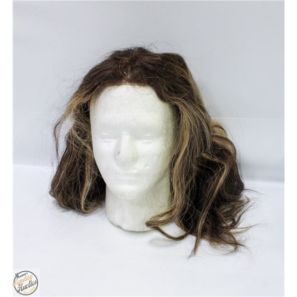 100% HUMAN HAIR STRAIGHT FULL FRONTAL 30" WIG