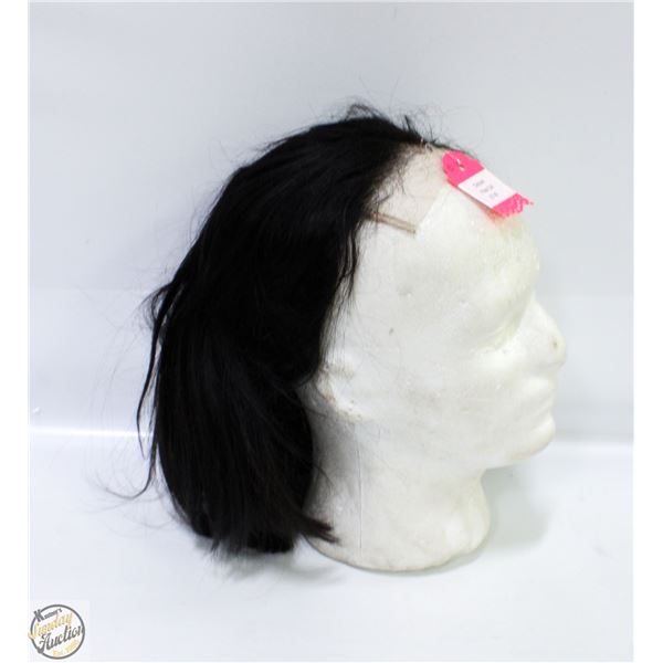 100% HUMAN HAIR PIXIE CUT CLOSURE WIG 10"