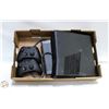 Image 1 : XBOX 360 WITH CORDS AND TWO CONTROLLERS