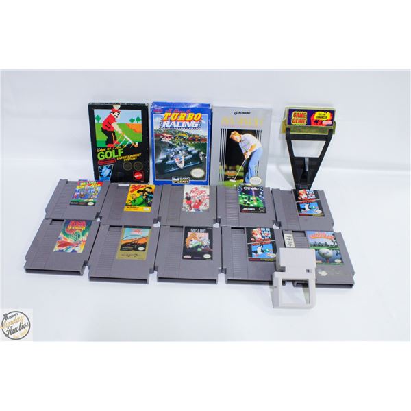 BOX OF 13 NINTENDO GAMES