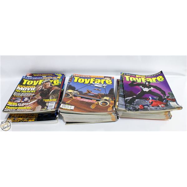 30+ TOYFARE WIZARD MAGAZINES LOT