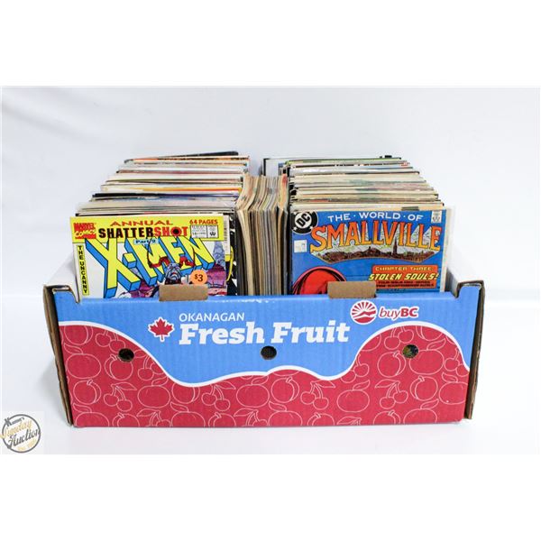 LARGE BOX OF OF COMIC BOOKS