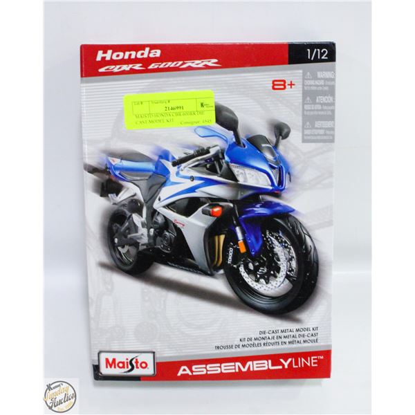 MAISTO HONDA CBR 600RR DIE CAST MODEL KIT