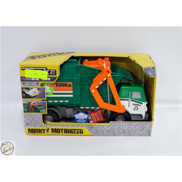 TONKA TOY GARBAGE TRUCK MIGHTY MOTORIZED