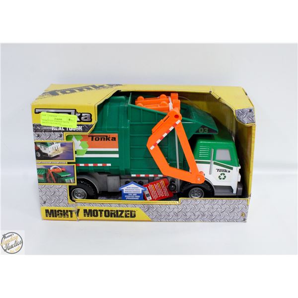 TONKA TOY GARBAGE TRUCK MIGHTY MOTORIZED