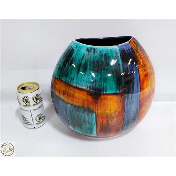 POOLE POTTERY GLAZED VASE