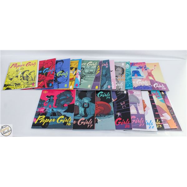 PAPER GIRLS #1-25 (MISSING #14,18) 2015 COMICS