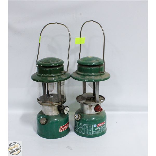 VINTAGE COLEMAN LANTERNS
