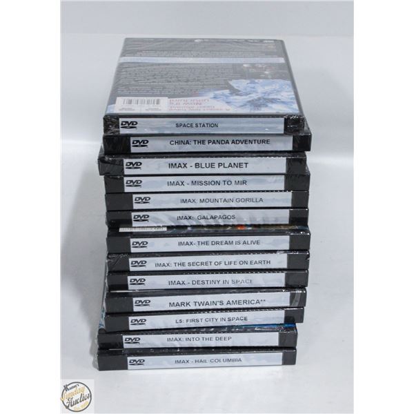 SEALED 13 IMAX MOVIES