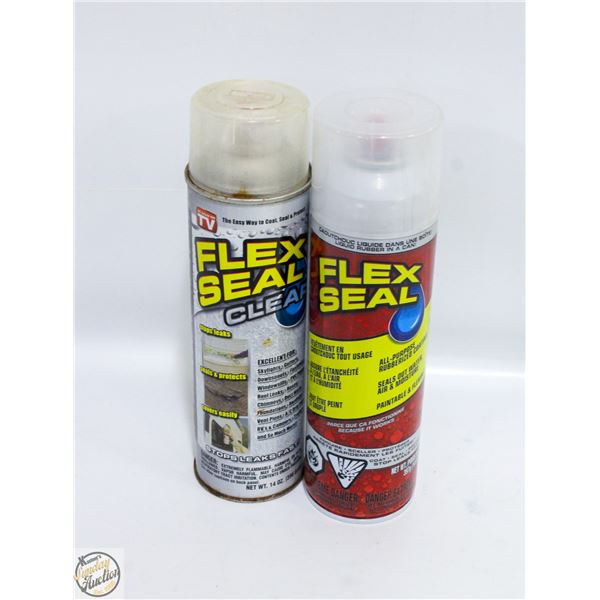 2 CANS OF FLEXSEAL