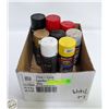 Image 1 : LOT OF DUPLICOLOR SPRAY PAINT