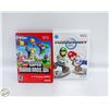 Image 1 : NINTENDO WII GAMES: MARIOKART,
