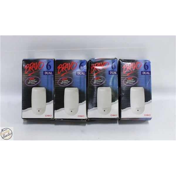 4 NEW DSC BV-600 MOTION DETECTORS