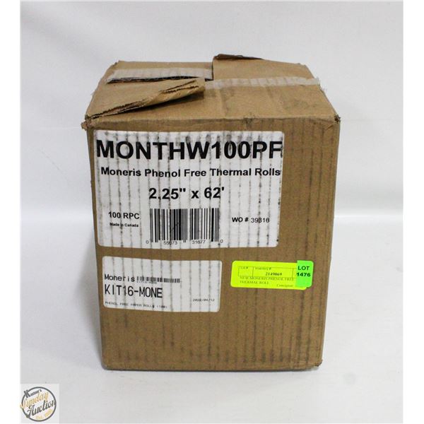 NEW MONERIS PHENOL FREE THERMAL ROLL