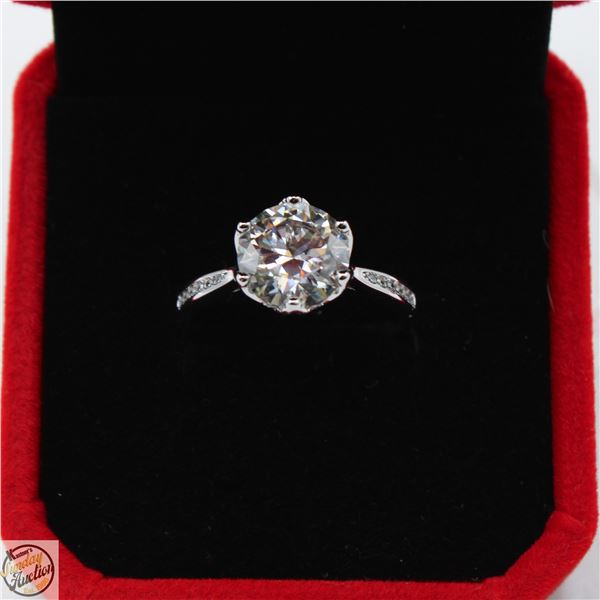 #3568-3.00 CT GRA CERTIFIED ROUND BRILLIANT CUT