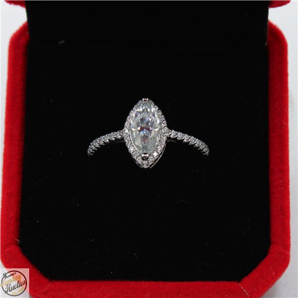 #3562-1.00 CT GRA CERTIFIED MARQUISE BRILLIANT CUT