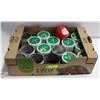 Image 1 : FLAT OF VINTAGE TOBACCO CANS X 16