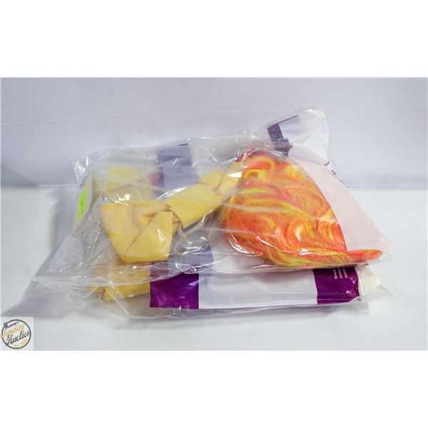 ADULT CLOWN COSTUME WITH ACCESSORIES