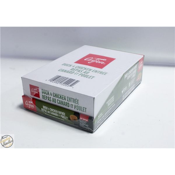 CASE OF 12 CAT FOOD DUCK & CHICKEN 155GRAMS