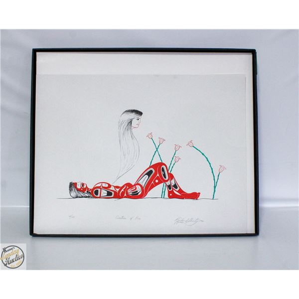 "CREATION OF EVE" PRINT BY RICHARD SHORTY #62/100