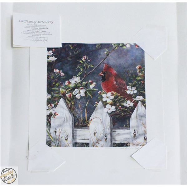 "MEMORIES GARDEN" BY DAVID RISK #702/905