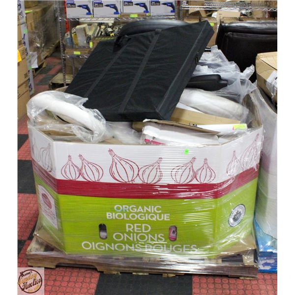 PALLET OF AMAZON AND OR COSTCO STORE RETURNS