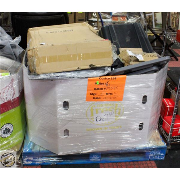 PALLET OF AMAZON AND OR COSTCO STORE RETURNS