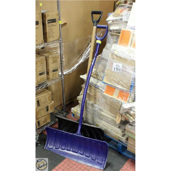 PAIR OF SNOW SHOVELS