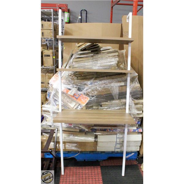 NEW ASSEMBLED 6 FOOT X 2.5 FOOT WALL SHELF