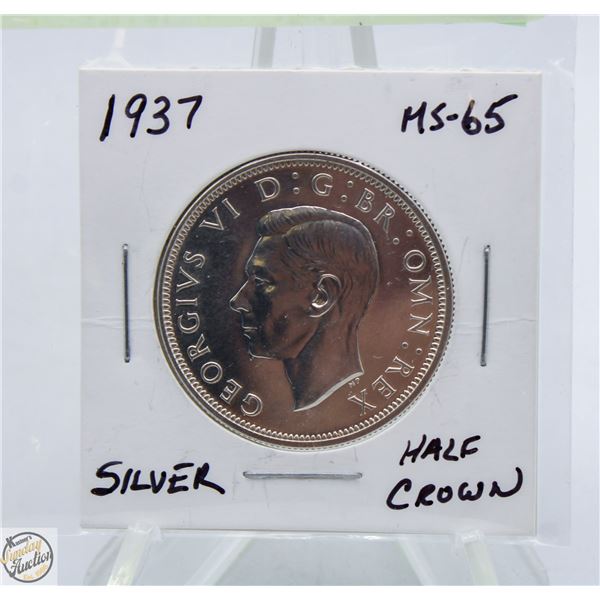 1937 SILVER HALF CROWN