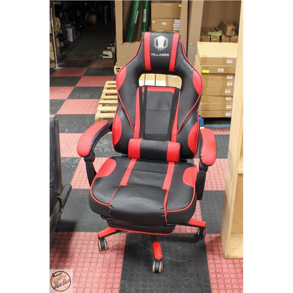 KILLABEE GAMING CHAIR WITH MASSAGE FEATURE