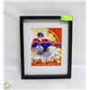 Image 1 : WOOD FRAMED OILERS' CONNOR MCDAVID PHOTO