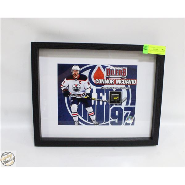 WOOD FRAMED OILERS' CONNOR MCDAVID