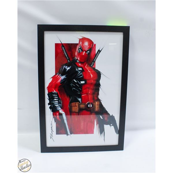 DEADPOOL SIGNED ARTWORK