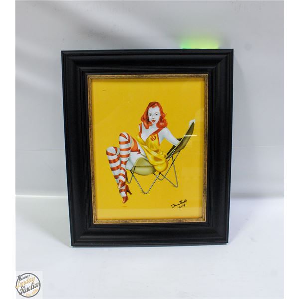 SIGNED "RHONDA MCDONALD" PICTURE