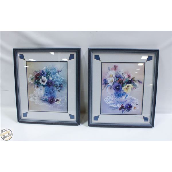 PAIR OF LENA LIH NUMBERED ARTWORKS