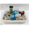Image 1 : LARGE TOTE OF JEWLERY MAKING SUPPLIES INCLUDES
