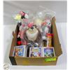 Image 1 : FLAT OF VINTAGE DISNEY AND BUGS BUNNY MERCHANDISE