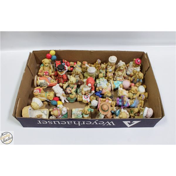 FLAT OF CHERISHED TEDDIES FIGURES