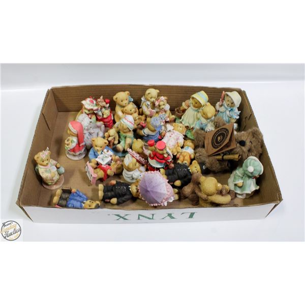 FLAT OF CHERISHED TEDDIES FIGURES