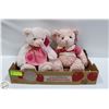 Image 1 : PAIR OF MARY KAY ASH CHARITABLE FOUNDATION TEDDIES